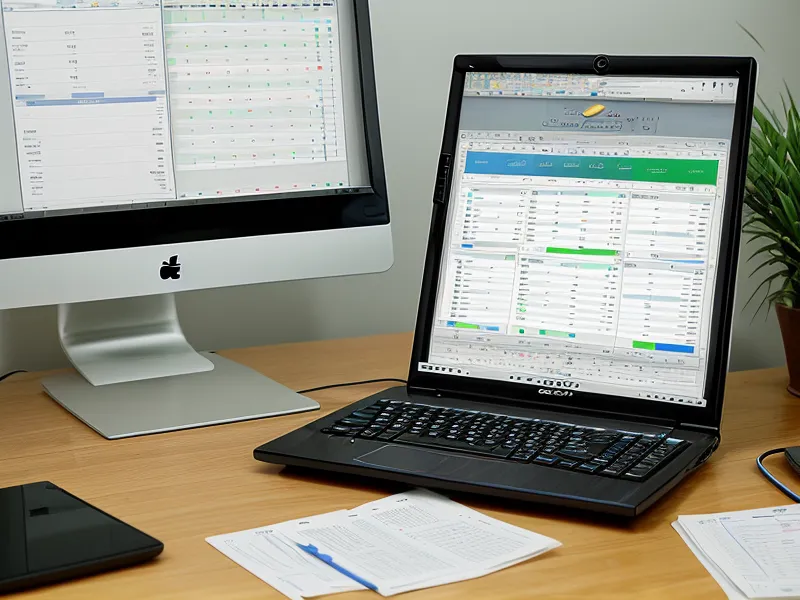 A close-up of lottery data analysis on a computer screen and notepad.