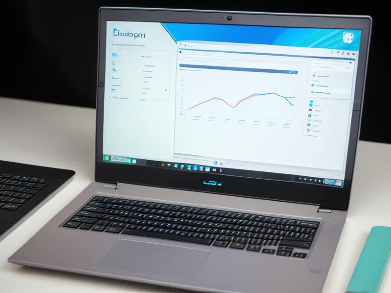 Close-up of a laptop screen showing lottery number frequency charts and data.