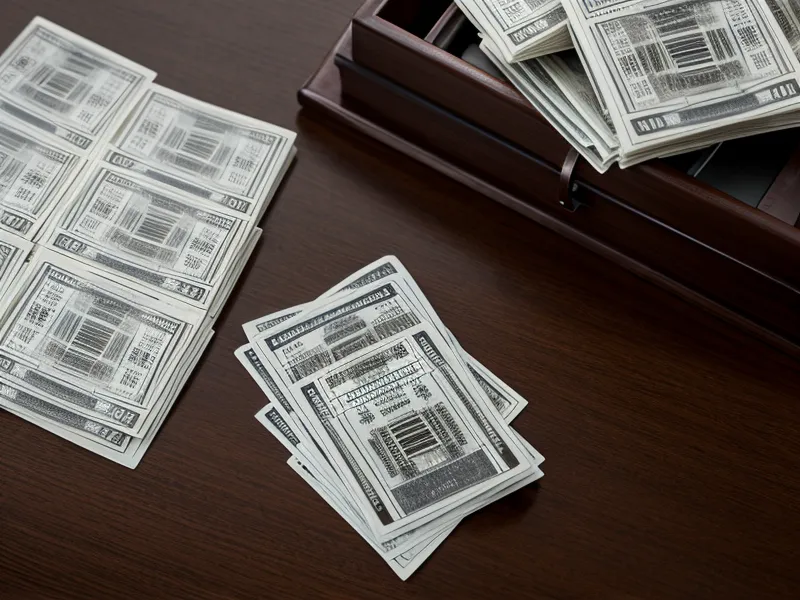 Lottery tickets and analytical tools on a wooden desk.