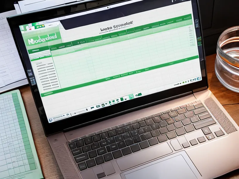 Close-up of a lottery tracking spreadsheet with frequency analysis data.