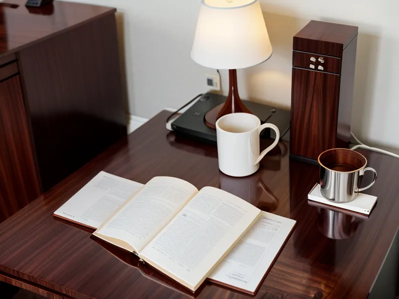 A coffee mug and lottery tickets on a desk with data charts in the background.