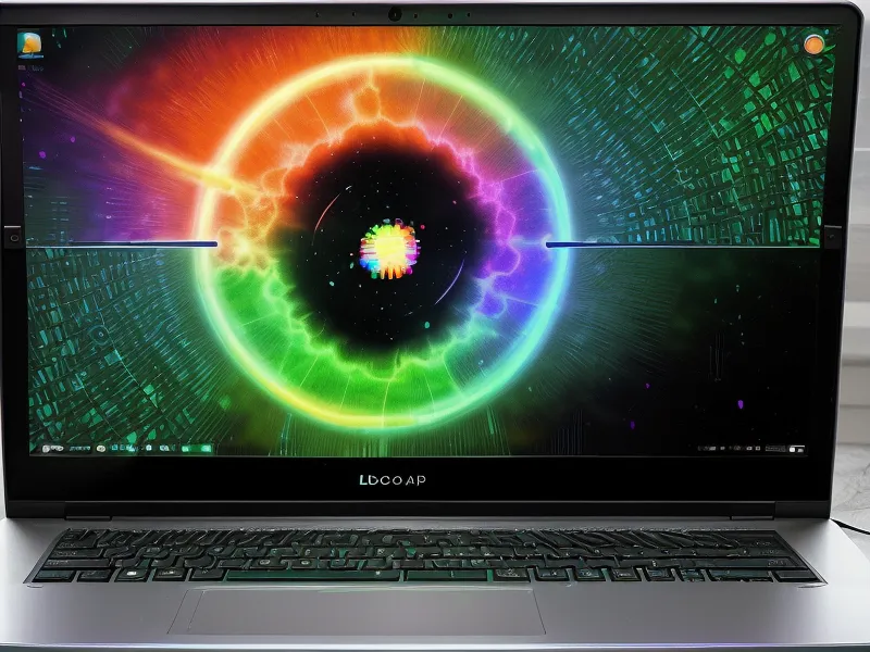 Close-up of a lottery number frequency heatmap on a data analyst's laptop.